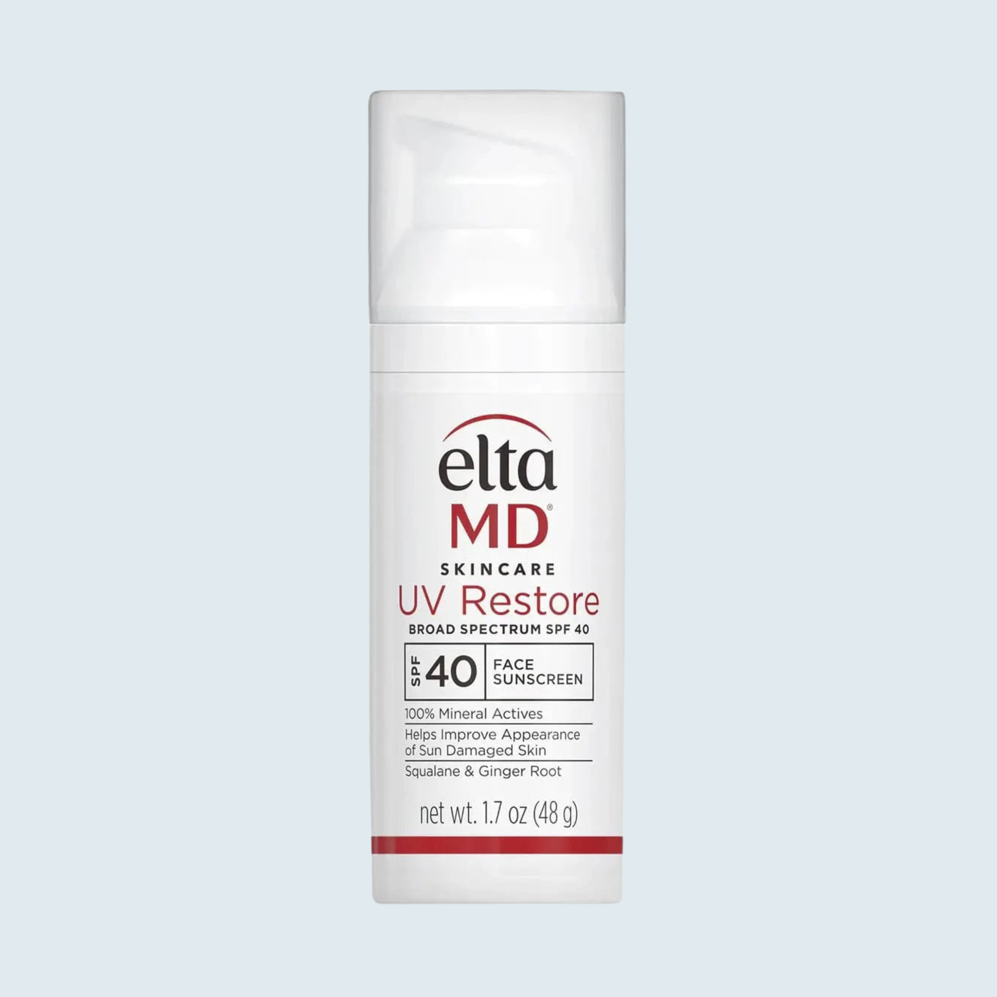 EltaMD UV Restore Broad-Spectrum SPF 40 1.7 oz pump bottle