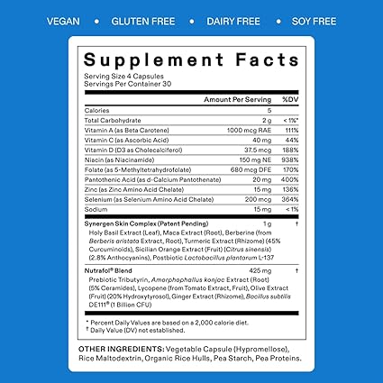 Compléments alimentaires Nutrafol Skin Clear Skin