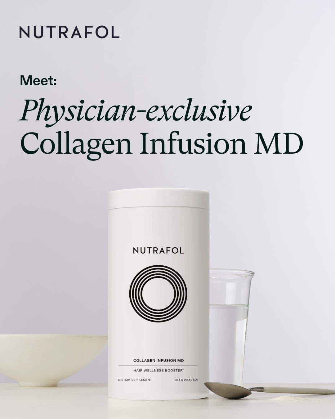 Nutrafol Collagen Infusion MD Supplement