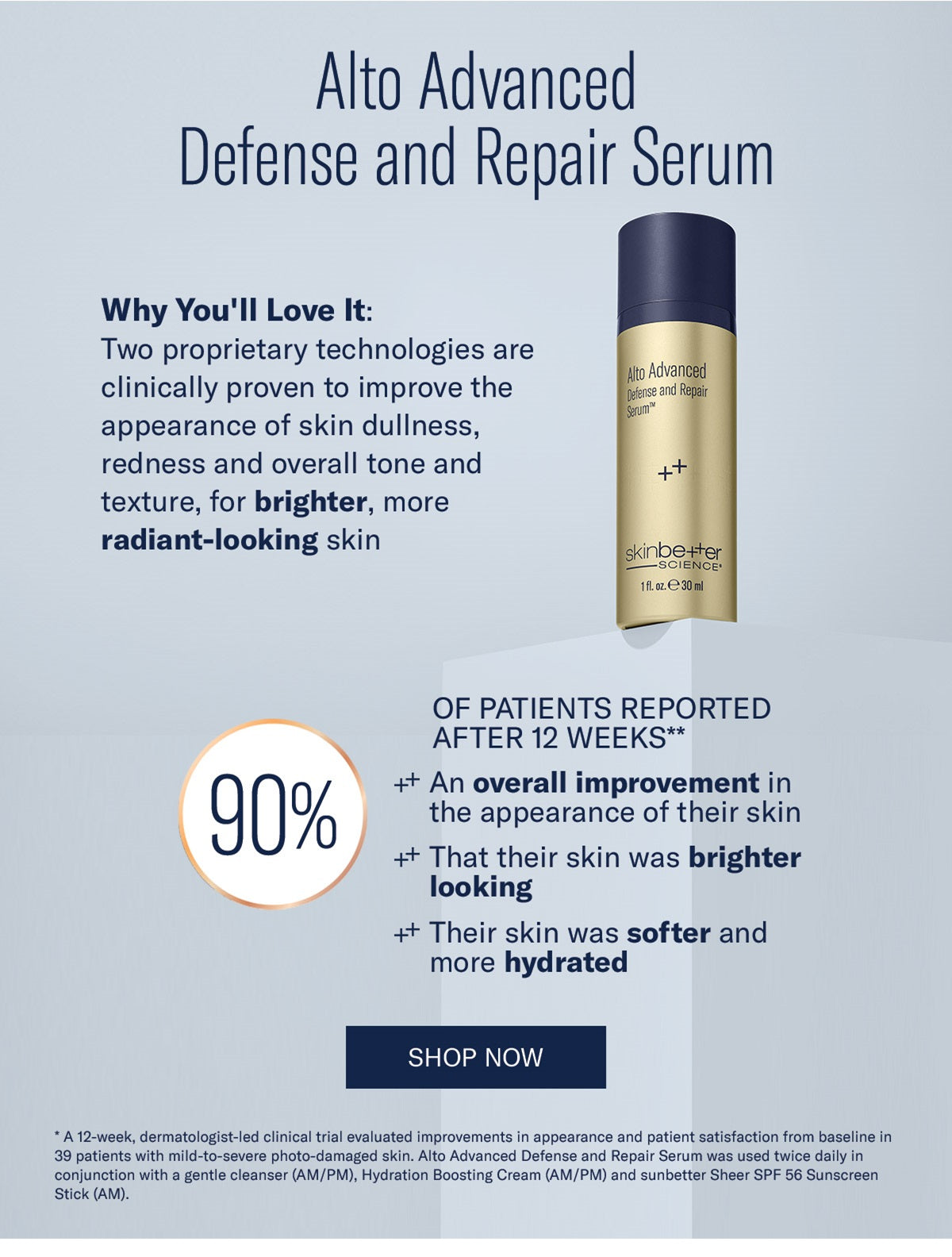 SkinBetter Science Alto Advanced Defense and Repair Serum