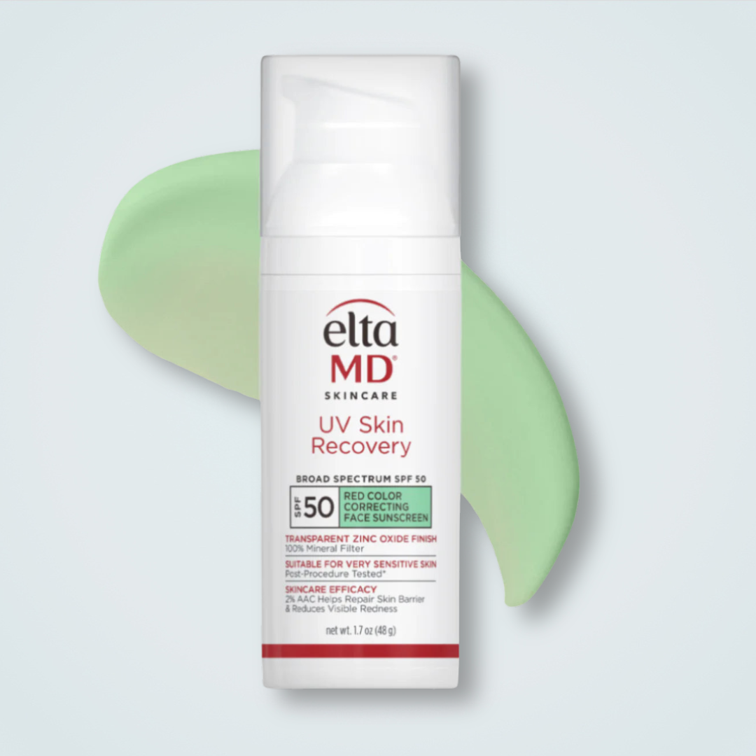 EltaMD UV Skin Recovery Red Color Correcting Green Tint Broad Spectrum SPF 50
