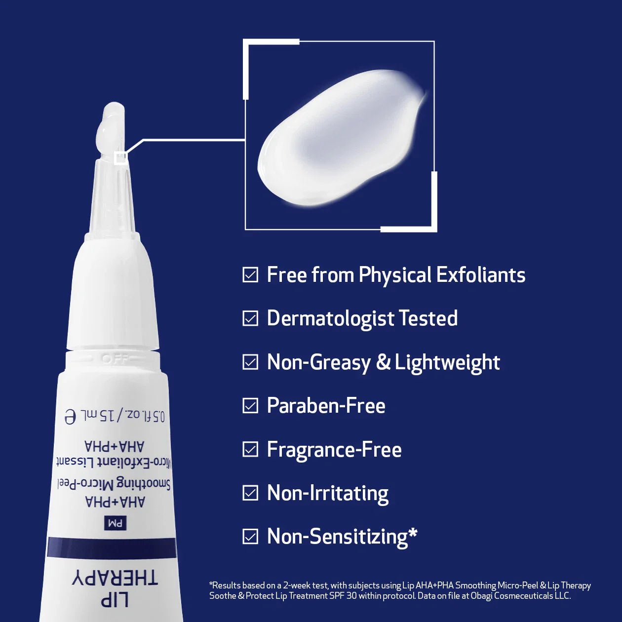 Obagi Lip Therapy PM AHA+PHA Smoothing Micro-Peel