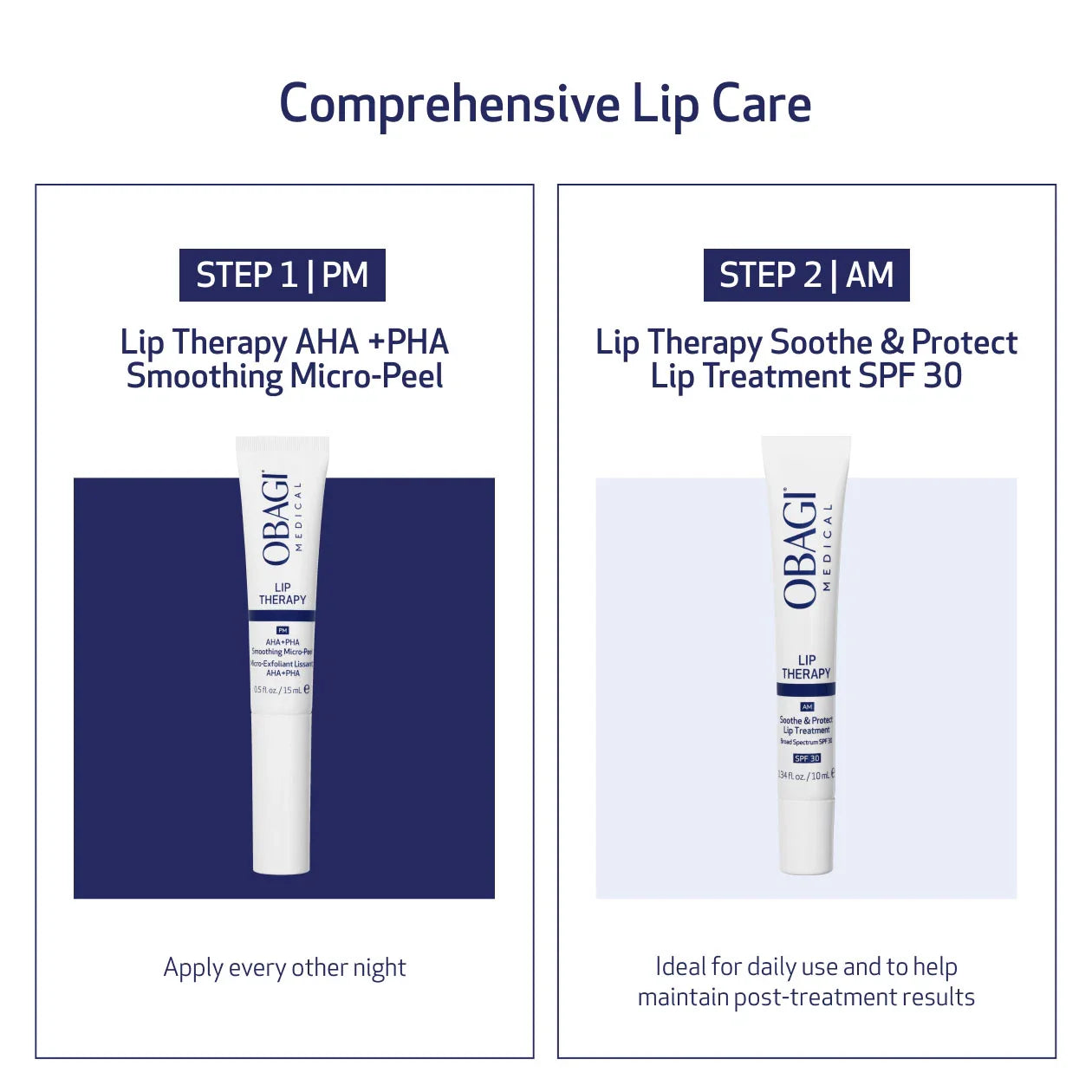 Obagi Lip Therapy PM AHA+PHA Smoothing Micro-Peel