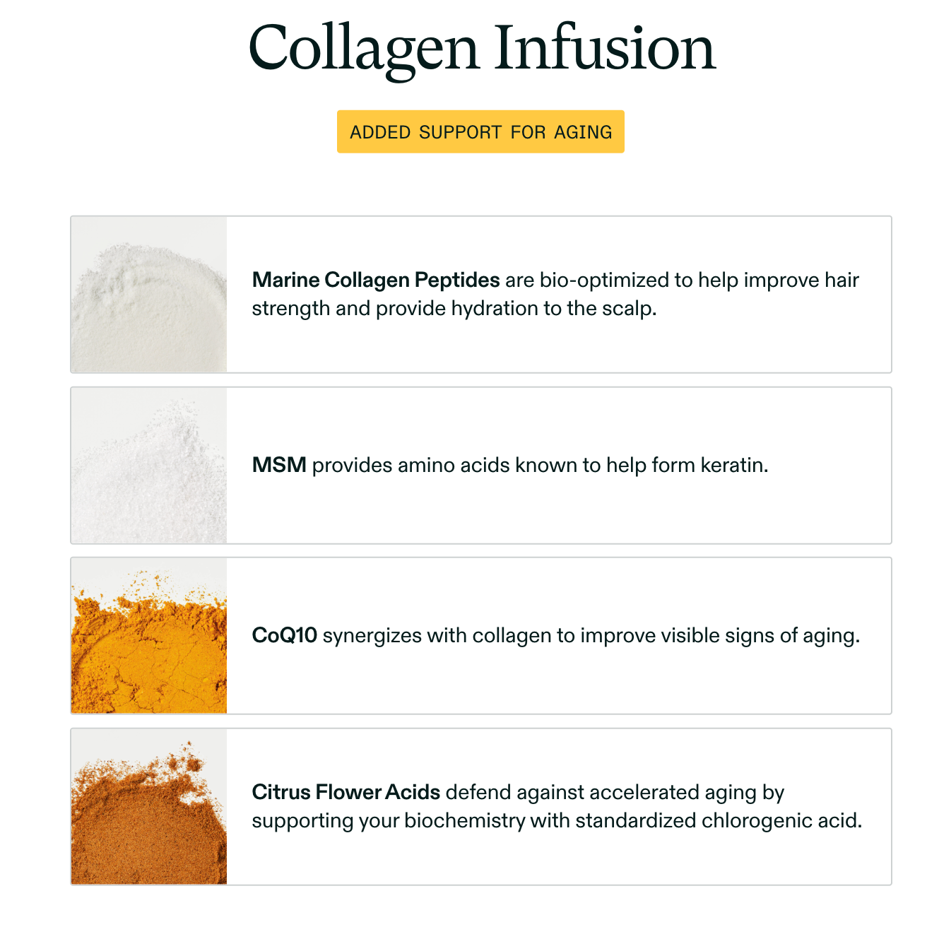 Nutrafol Collagen Infusion MD Supplement