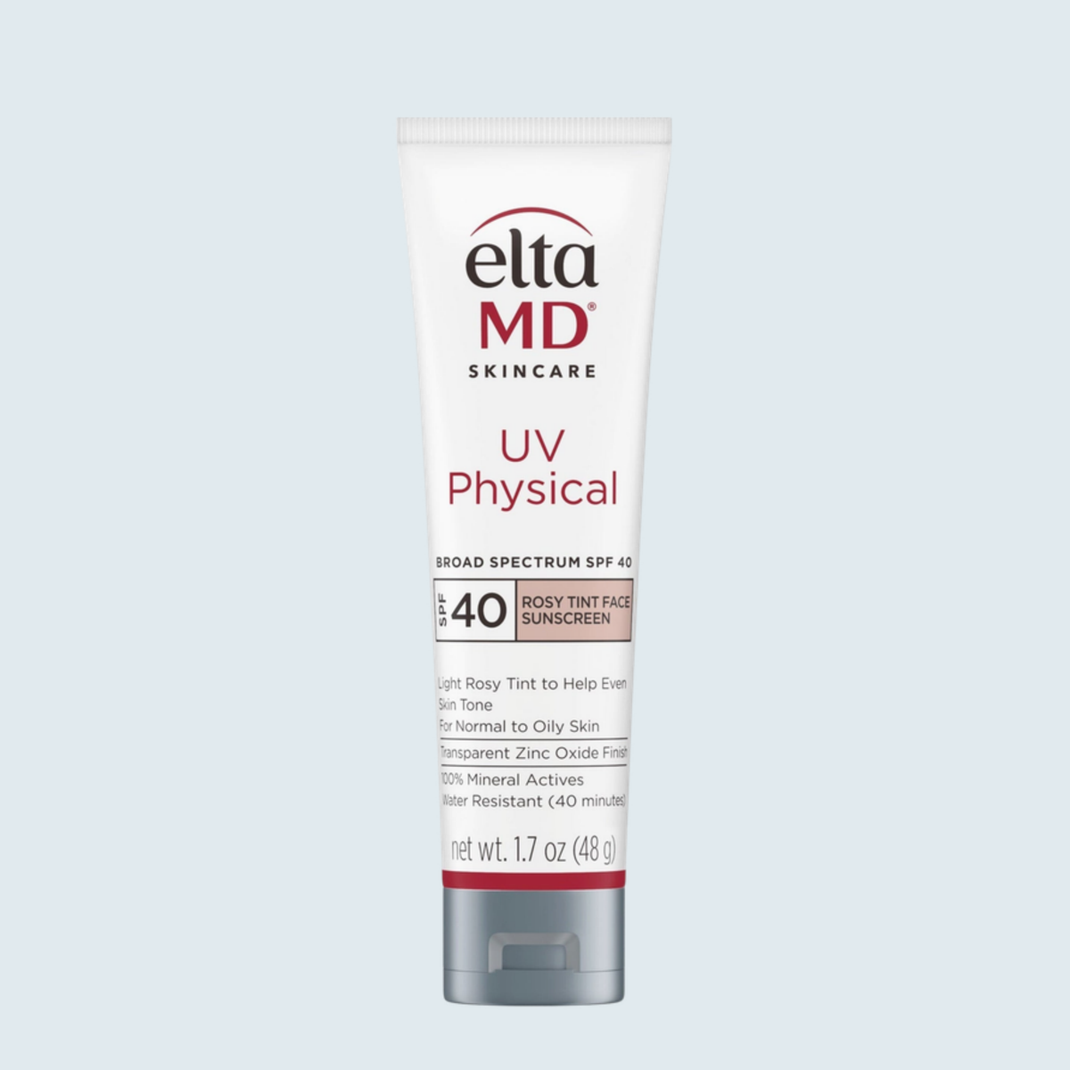 EltaMD UV Physical Broad-Spectrum SPF 40 - Rosy Tint 1.7 oz tube