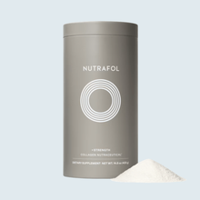 Nutrafol + Strength Collagen Nutraceutical 14.8 oz canister