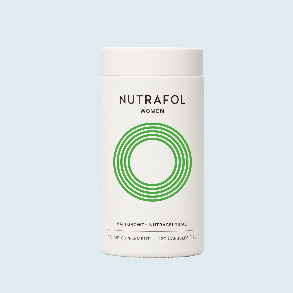 Nutrafol Women Hair Growth Nutraceutical Advanced Formula 120 capsule bottle
