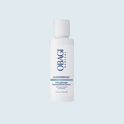 Obagi CLENZIderm Daily Lightweight Foaming Blemish Cleanser 4 fl oz bottle