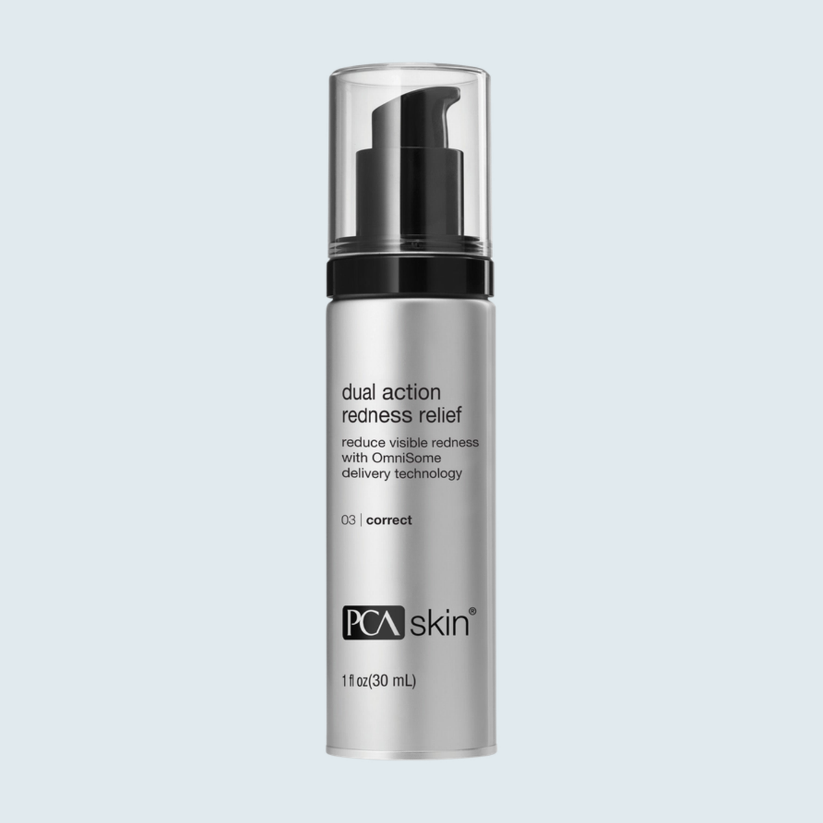 PCA Skin Dual Action Redness Relief 1 fl oz pump bottle