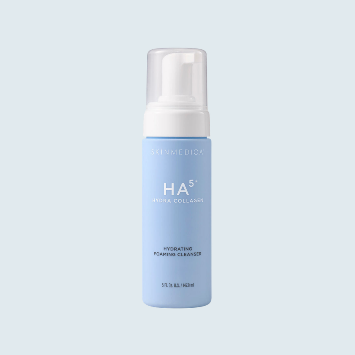 SkinMedica HA5 Hydra Collagen Hydrating Foaming Cleanser with Vegan Collagen 5 fl oz pump bottle