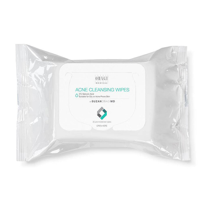 SUZANOBAGIMD™ On-the-Go Cleansing Wipes for Oily or Acne Prone Skin - ELLEMES Skincare + Spa